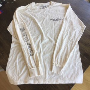 Travis Scott limited release long sleeve t-shirt